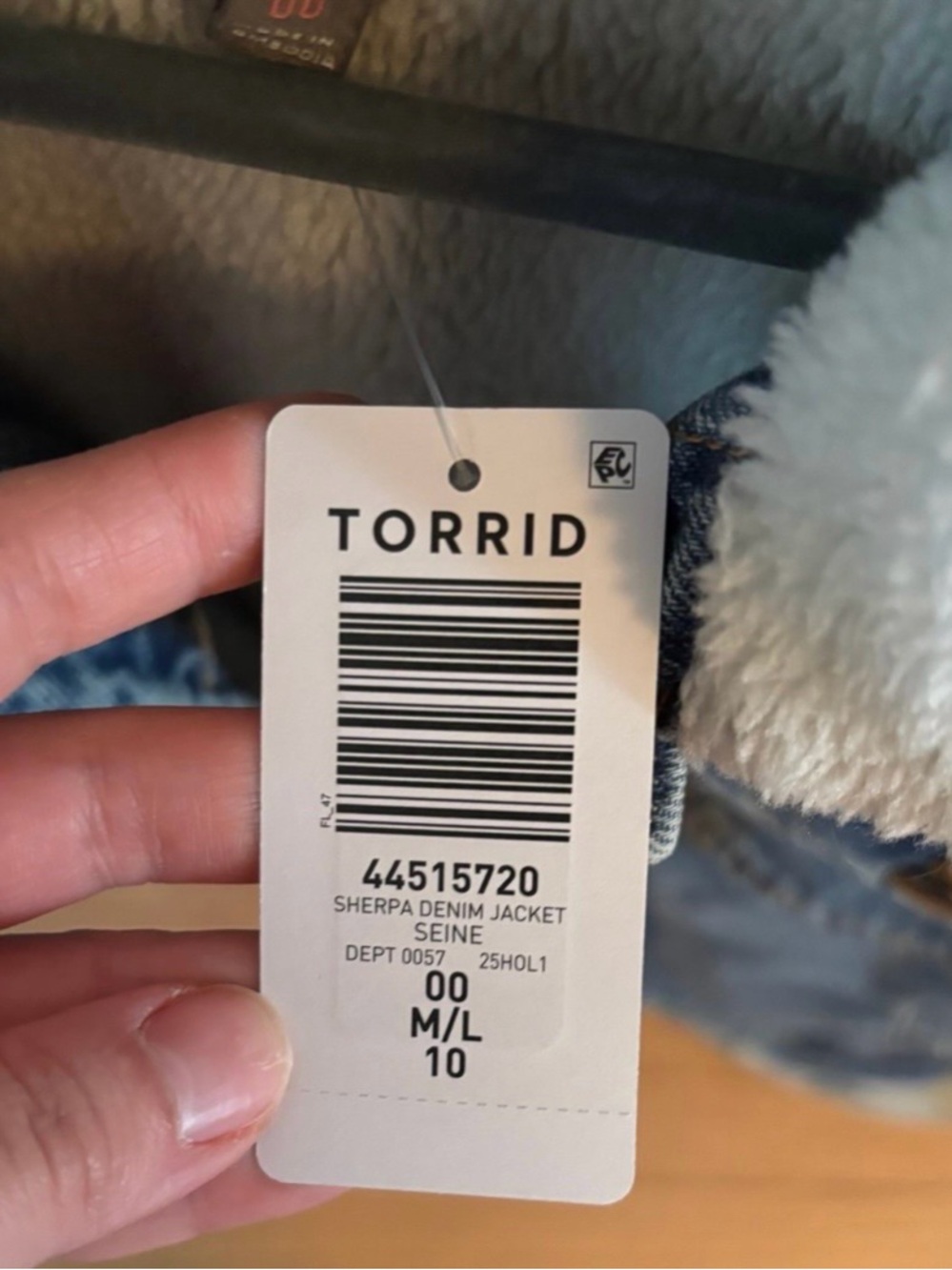 Torrid Jean Jacket - Picture 2 of 3